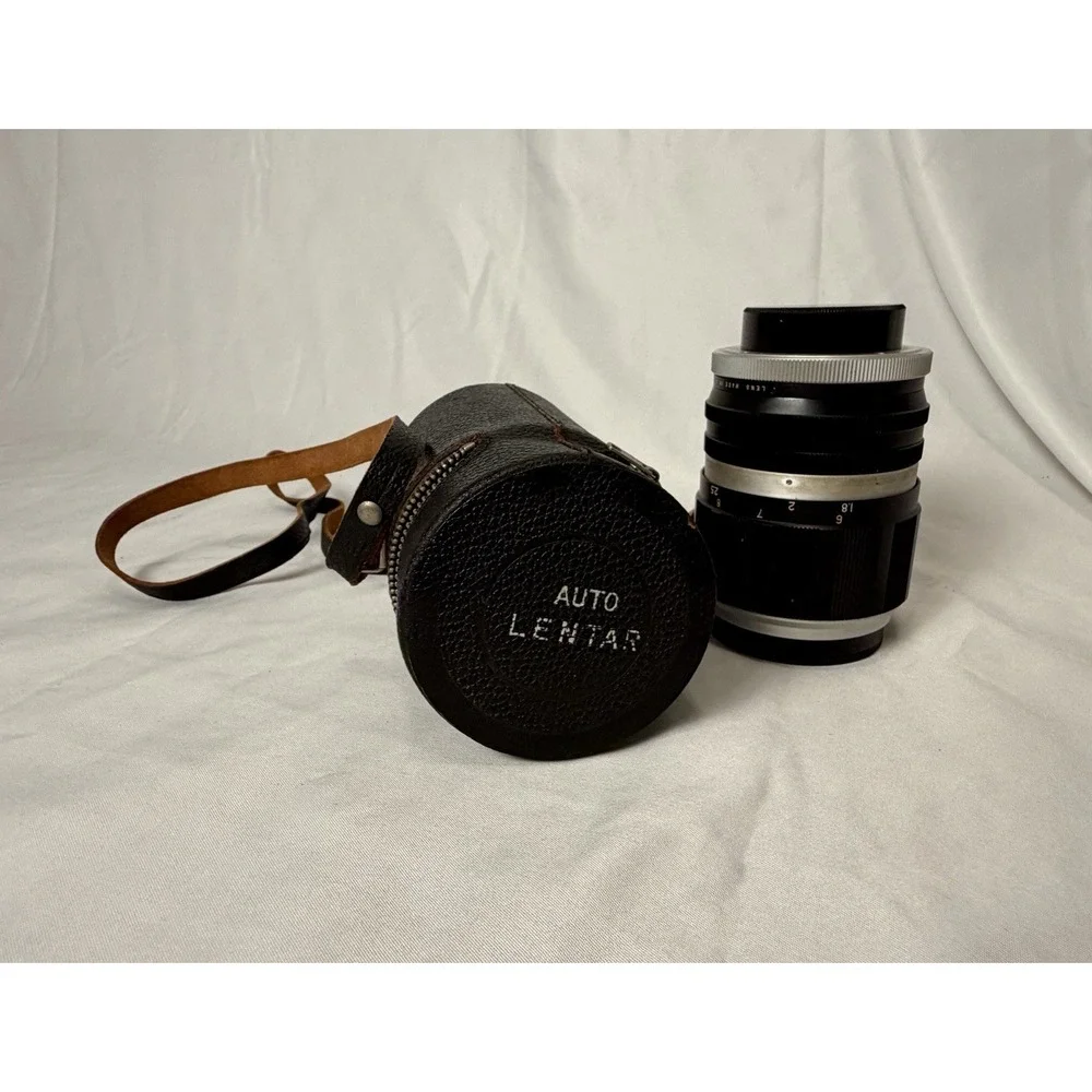 Vintage Auto Lentar f.135mm Lens with Case